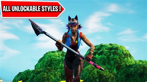 lynx fortnite|fortnite LYNX all unlockable styles .